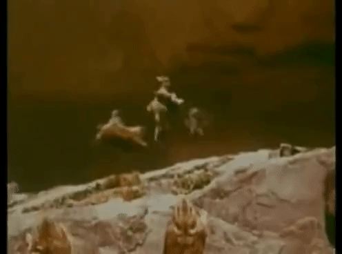 lemmings getting pushed off some cliff